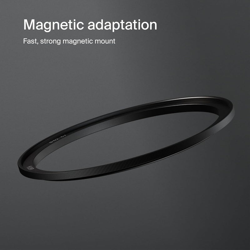 Urth 49-52mm Magnetic Step-Up Ring Lens Filter Adapter - Magnetically Attach 52mm Filters to 49mm Camera Lenses - Image 2